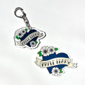 Maple Leafs Hockey Vinyl Sticker & Acrylic Keychain