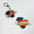 Islanders Hockey Vinyl Sticker & Acrylic Keychain