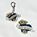 Panthers Hockey Vinyl Sticker & Acrylic Keychain