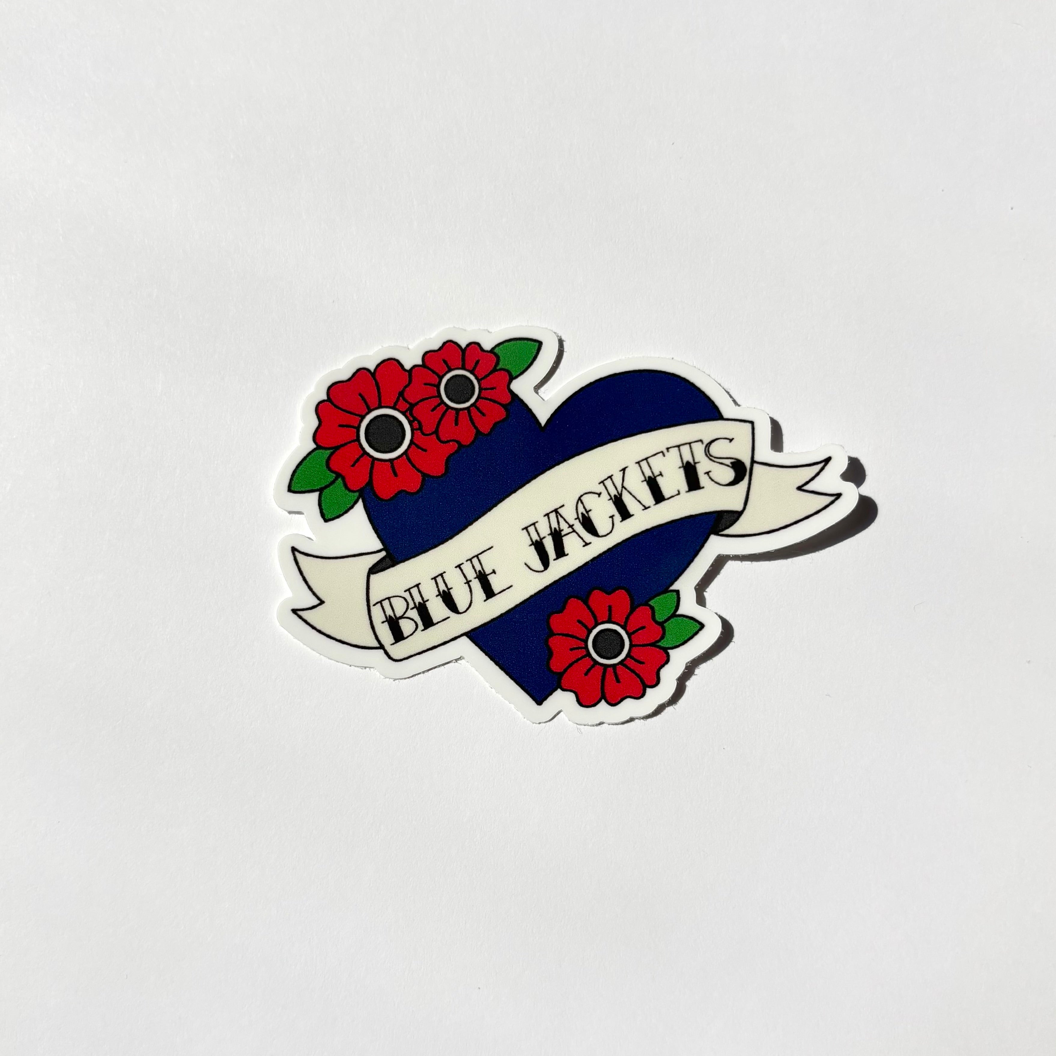 Blue Jackets Hockey Vinyl Sticker