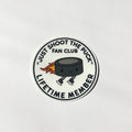 "Just Shoot The Puck" Fan Club Vinyl Sticker