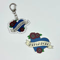 Avalanche Hockey Vinyl Sticker & Acrylic Keychain