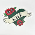 Wild Hockey Vinyl Sticker