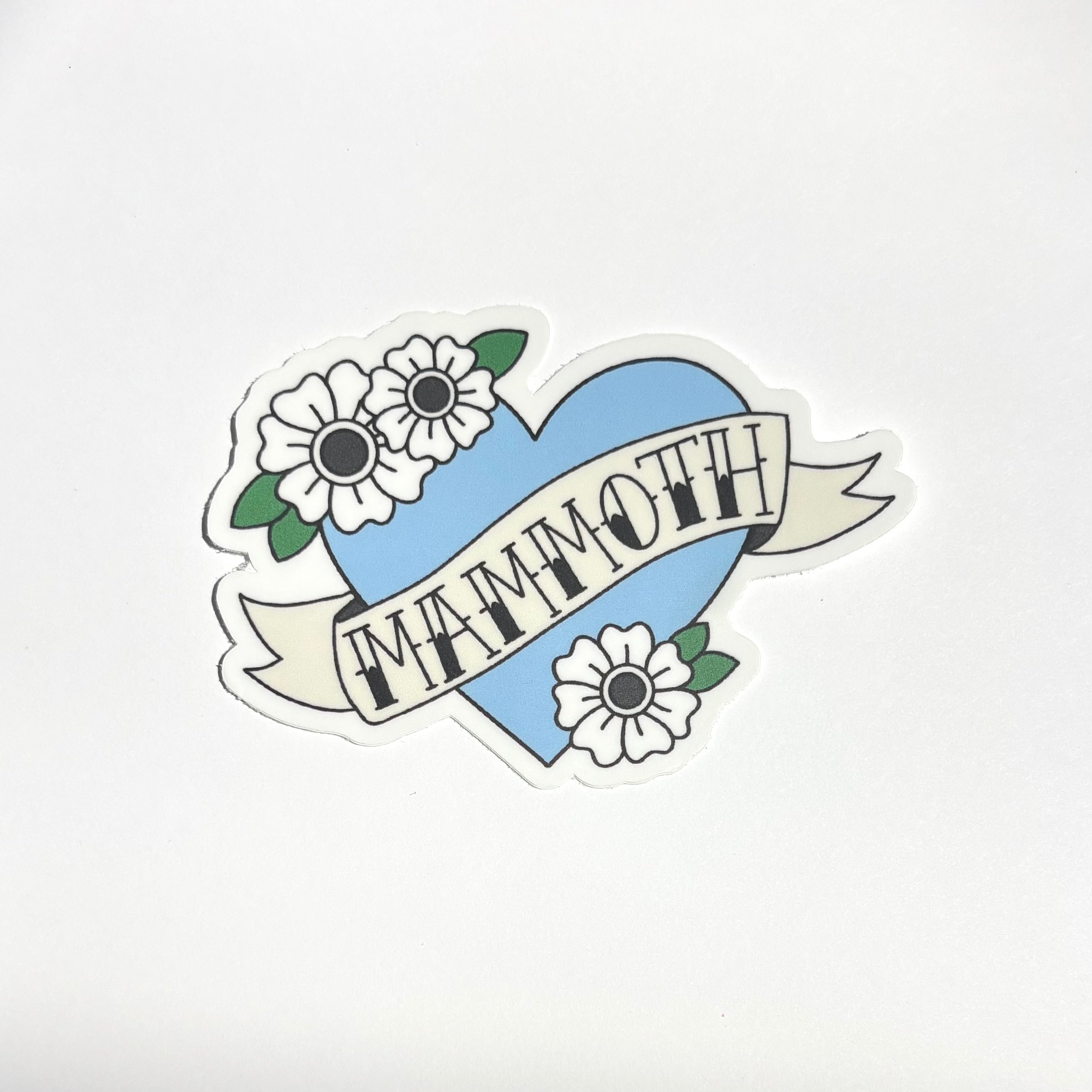 Mammoth Hockey Vinyl Sticker