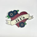 Jets Hockey Vinyl Sticker