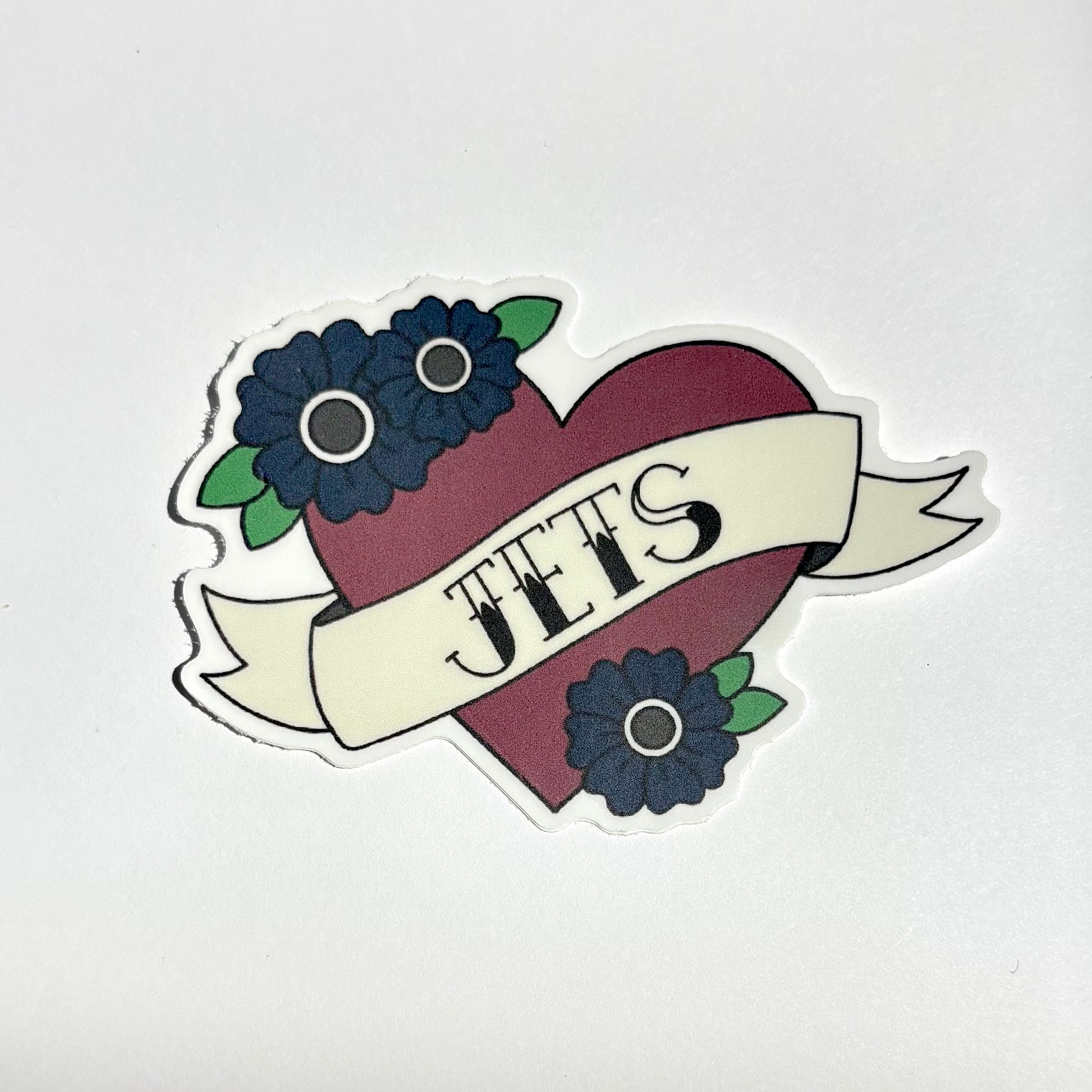 Jets Hockey Vinyl Sticker
