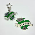Stars Hockey Vinyl Sticker & Acrylic Keychain