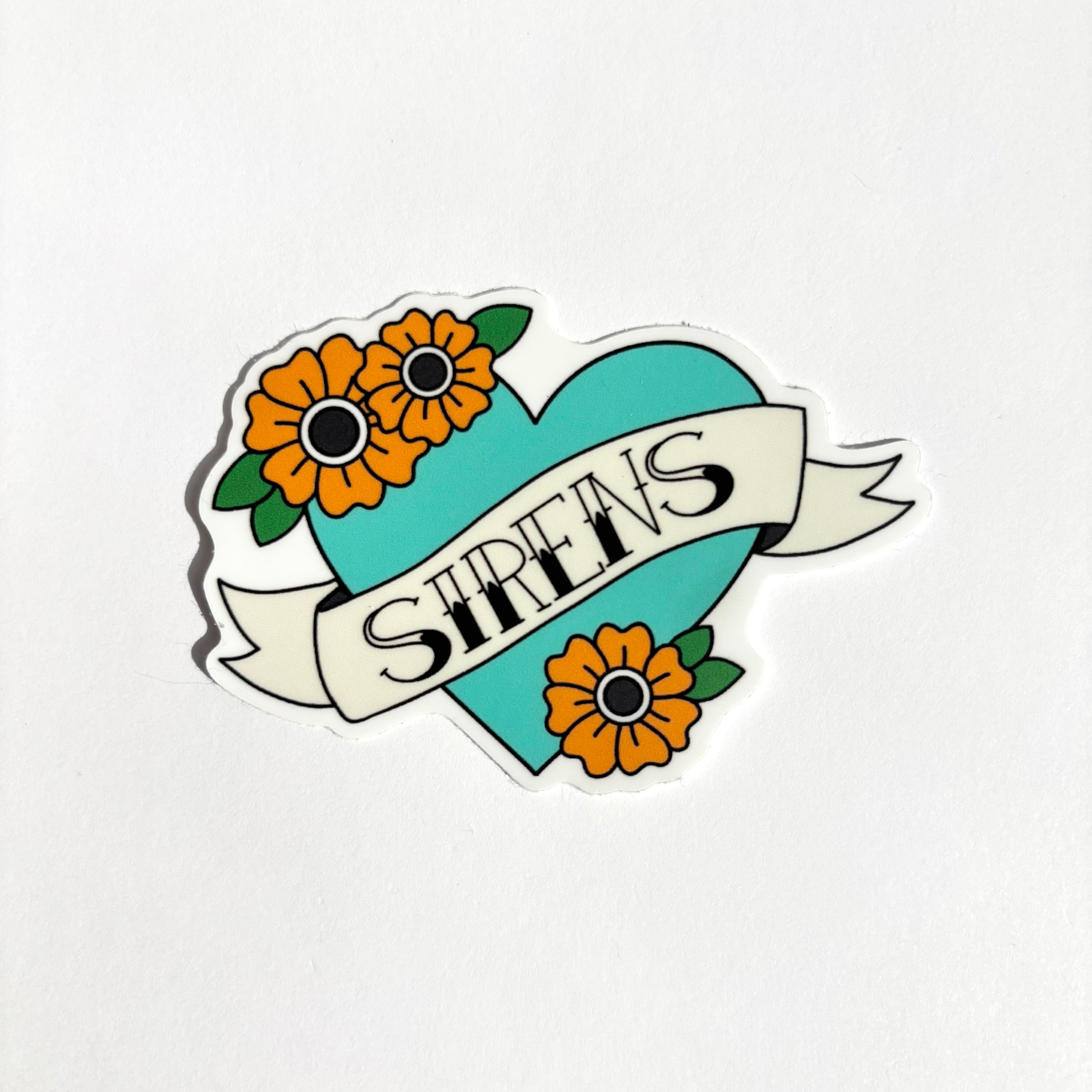 Sirens Hockey Vinyl Sticker