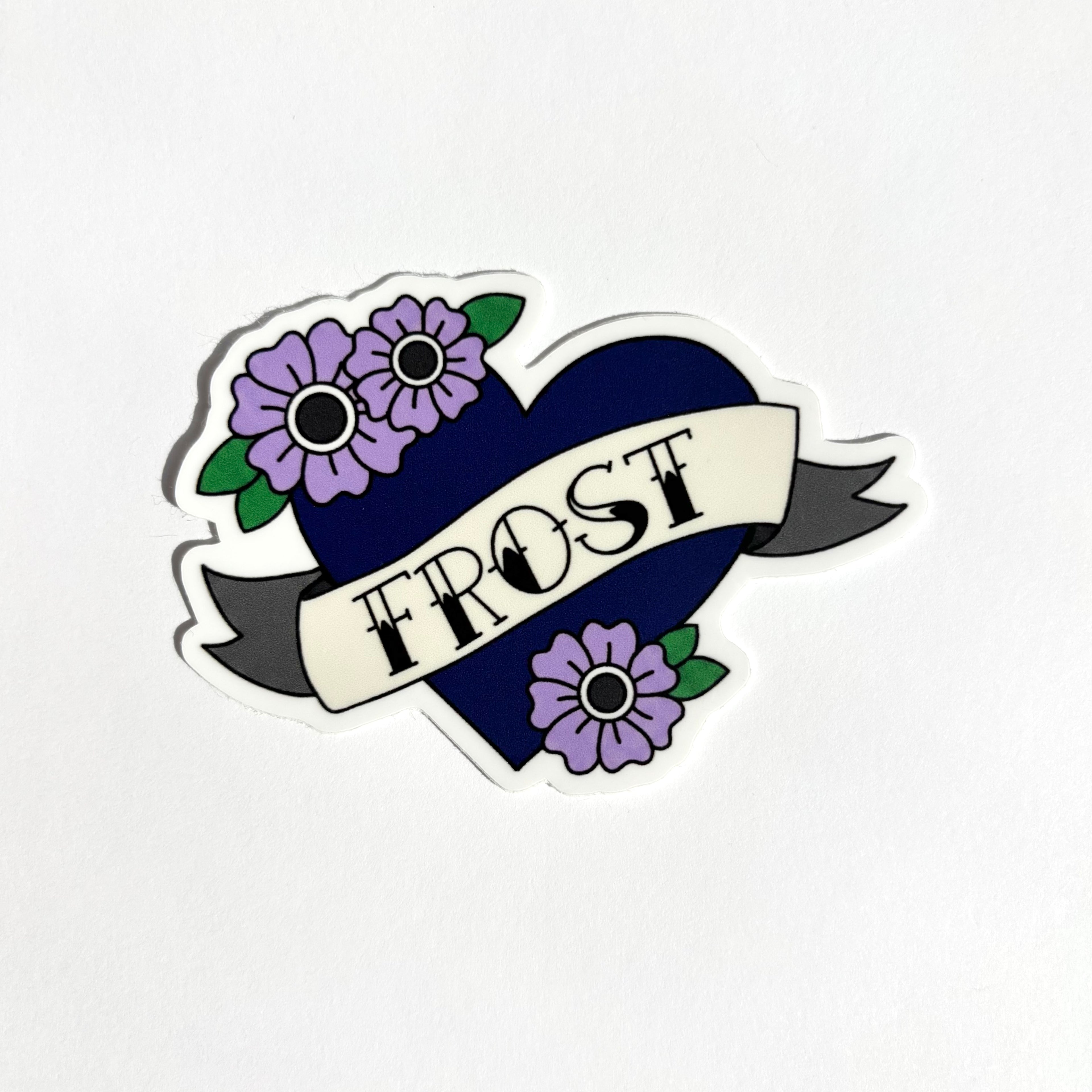 Frost Hockey Vinyl Sticker