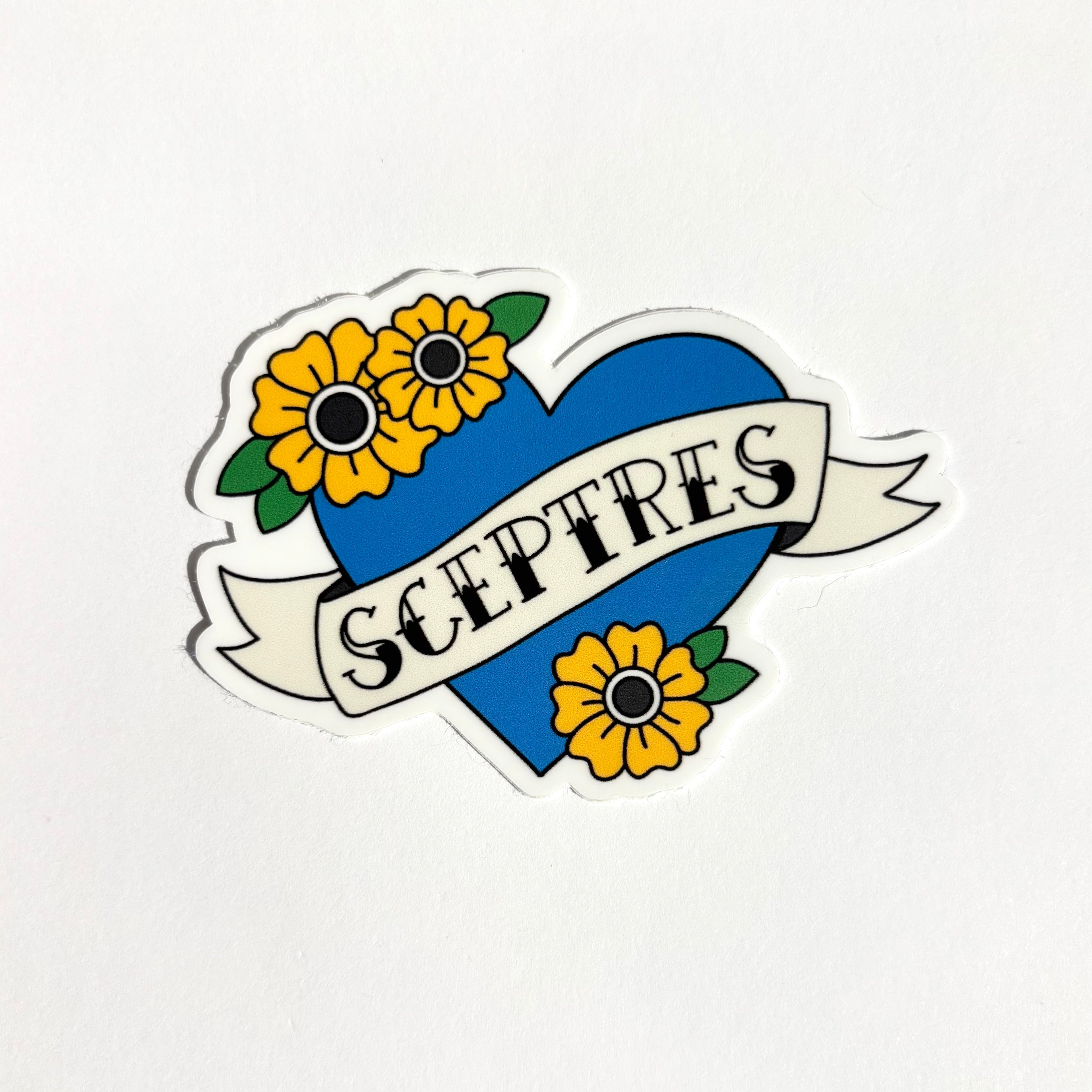 Sceptres Hockey Vinyl Sticker