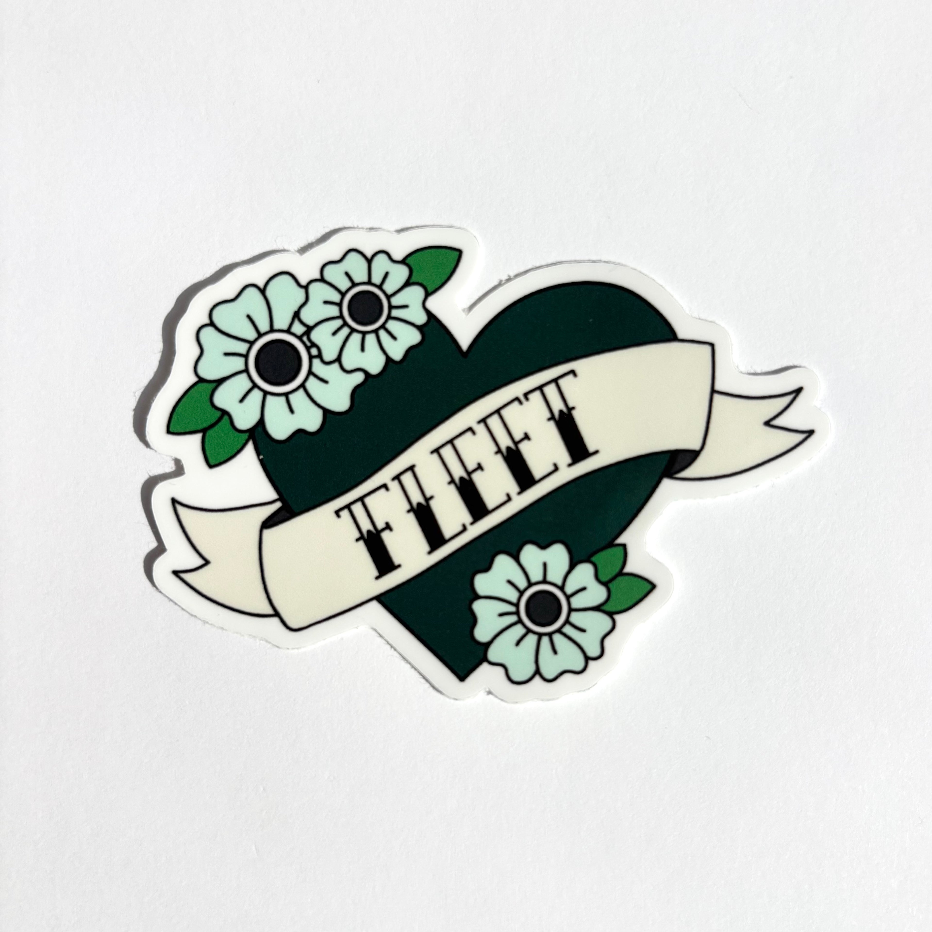 Fleet Hockey Vinyl Sticker
