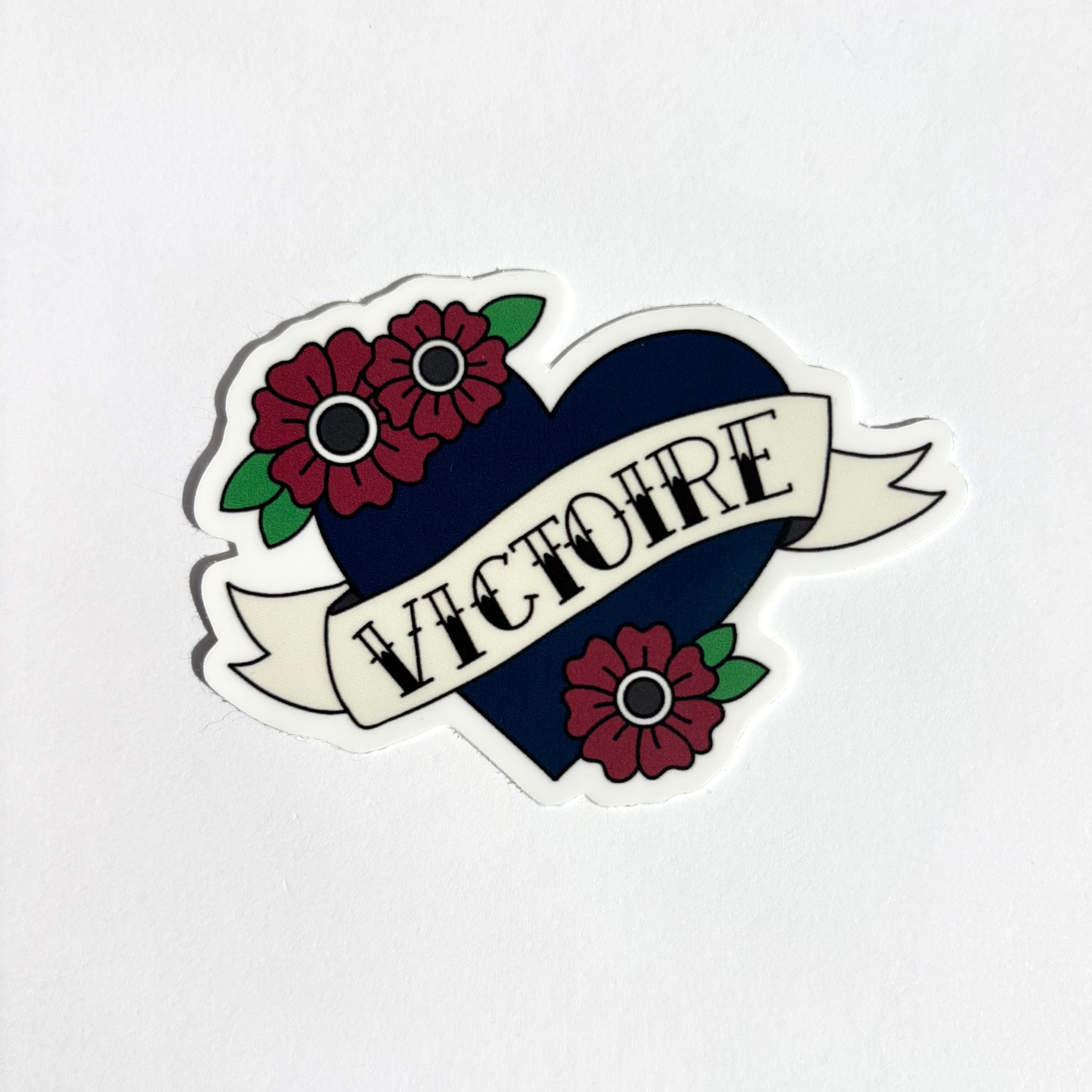 Victoire Hockey Vinyl Sticker