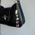 Mini Green & Pink Fishing Lure Keychain